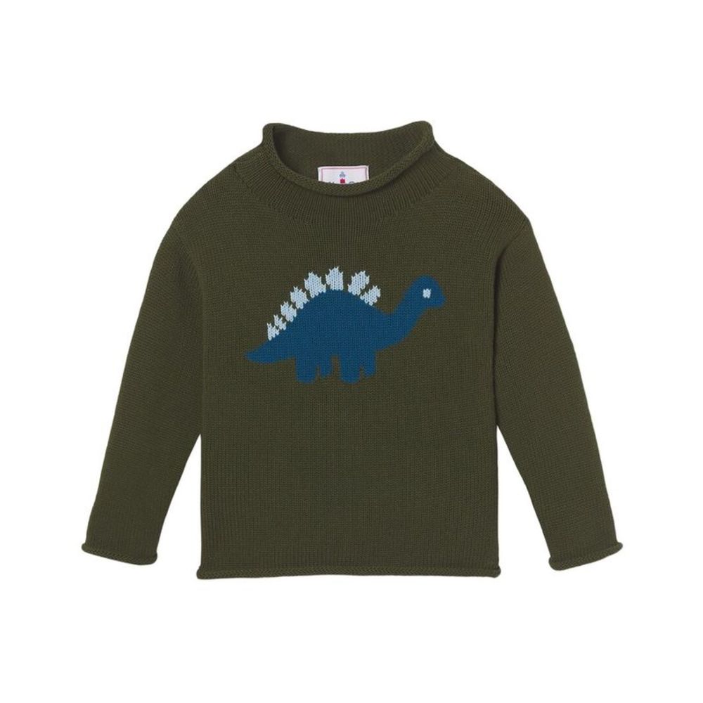 Classic Prep Fraser Dinosaur Intarsia Sweater